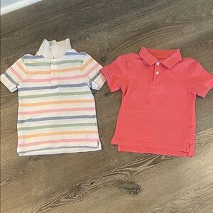 Colorful Striped and Pink Polo Shirts for Kids